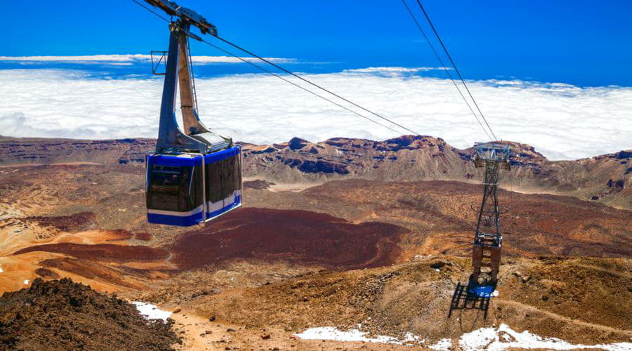 Le migliori scelte di noleggio auto a Las Cañadas del Teide